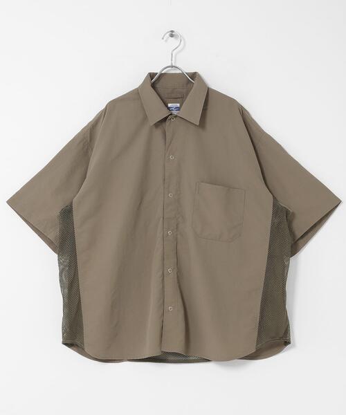 ARMY TWILL（アーミーツイル）の「ARMY TWILL　NYLON OX MESH SHIRTS（シャツ/ブラウス・メンズ・オリーブ/グリーン系その他/ブルー・MEDIUM/SMALL）」の2枚目の写真