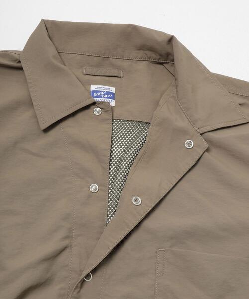 ARMY TWILL（アーミーツイル）の「ARMY TWILL　NYLON OX MESH SHIRTS（シャツ/ブラウス・メンズ・オリーブ/グリーン系その他/ブルー・MEDIUM/SMALL）」の5枚目の写真