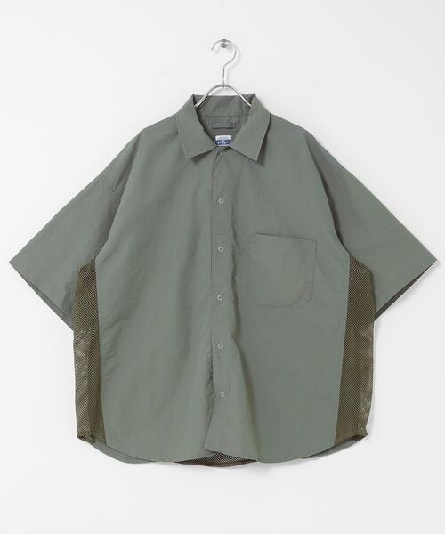 ARMY TWILL（アーミーツイル）の「ARMY TWILL　NYLON OX MESH SHIRTS（シャツ/ブラウス・メンズ・オリーブ/グリーン系その他/ブルー・MEDIUM/SMALL）」の6枚目の写真