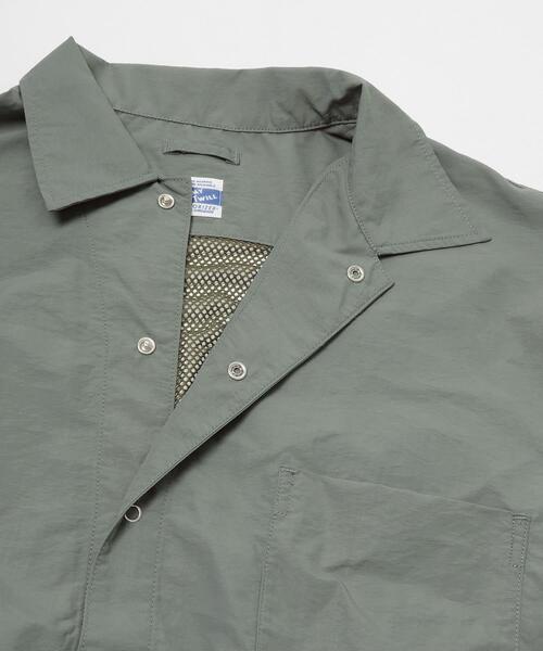 ARMY TWILL（アーミーツイル）の「ARMY TWILL　NYLON OX MESH SHIRTS（シャツ/ブラウス・メンズ・オリーブ/グリーン系その他/ブルー・MEDIUM/SMALL）」の7枚目の写真