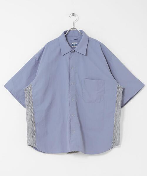 ARMY TWILL（アーミーツイル）の「ARMY TWILL　NYLON OX MESH SHIRTS（シャツ/ブラウス・メンズ・オリーブ/グリーン系その他/ブルー・MEDIUM/SMALL）」の8枚目の写真