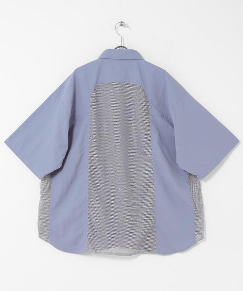 ARMY TWILL（アーミーツイル）の「ARMY TWILL　NYLON OX MESH SHIRTS（シャツ/ブラウス・メンズ・オリーブ/グリーン系その他/ブルー・MEDIUM/SMALL）」の9枚目の写真