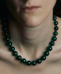 IRIS47 | 【IRIS 47】gordian knot necklace green agete/ゴーディアン ノット ネックレス グリーンアゲート(ネックレス)