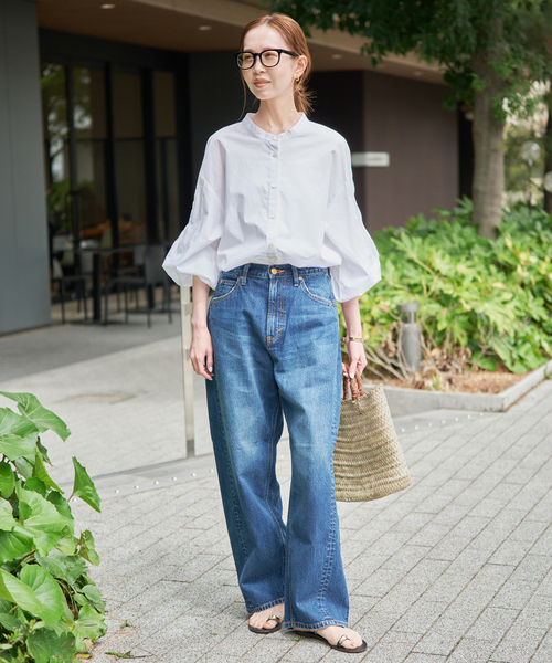 KECH LeS ESSENTIELS（ケッシュルエッセンシャル）の「KECH/ケシュ SLOBE別注 カゴトートバッグ（かごバッグ・レディース・ブラウン・FREE）」の8枚目の写真