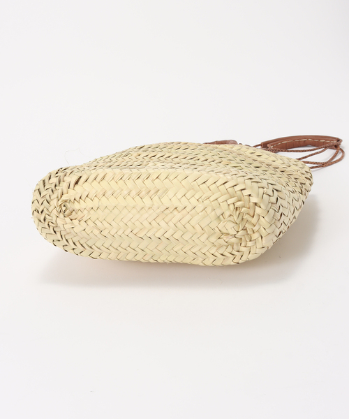 KECH LeS ESSENTIELS（ケッシュルエッセンシャル）の「KECH/ケシュ SLOBE別注 カゴトートバッグ（かごバッグ・レディース・ブラウン・FREE）」の14枚目の写真