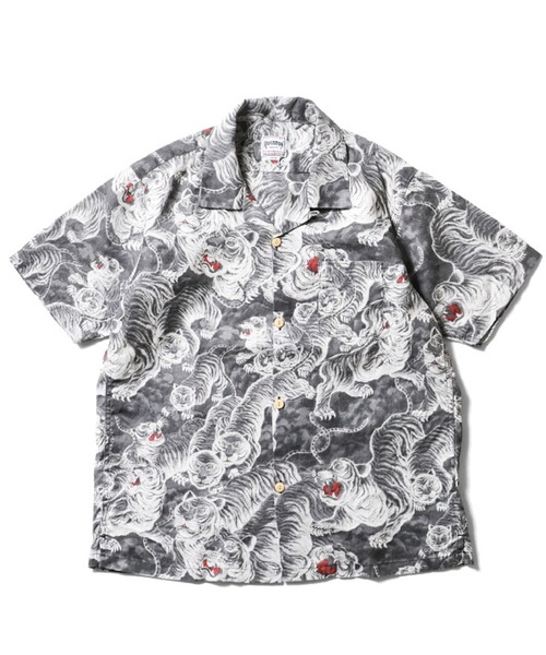 HOUSTON — хлопковая рубашка Linen (Hyaku Tora)