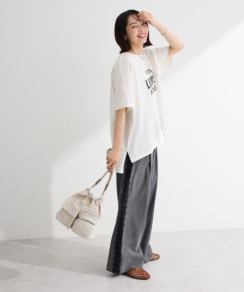 Green Parks(グリーンパークス)の「アソート柄BigサイズTシャツ(Tシャツ/カットソー・レディース・D/A/C/B・FREE)」の7枚目の写真