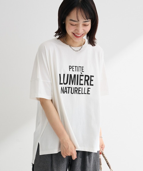 Green Parks(グリーンパークス)の「アソート柄BigサイズTシャツ(Tシャツ/カットソー・レディース・D/A/C/B・FREE)」の1枚目の写真