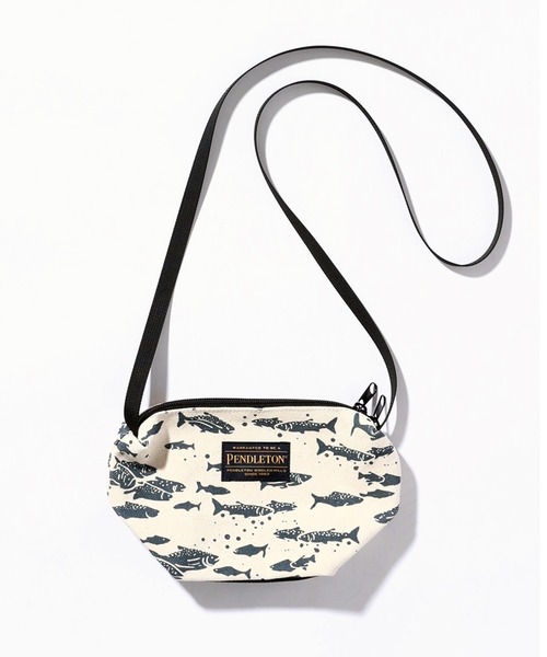 PENDLETON(ペンドルトン)の「PENDLETON ペンドルトン Salomn Falls CANVAS SHOULDER サーモン フォールズ キャンバス ミニ ショルダーバッグ(ショルダーバッグ・レディース・ブラック/ブルー・FREE)」の3枚目の写真