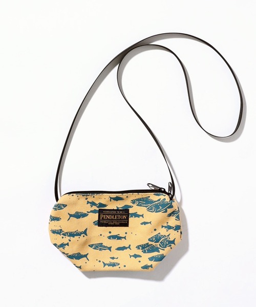 PENDLETON(ペンドルトン)の「PENDLETON ペンドルトン Salomn Falls CANVAS SHOULDER サーモン フォールズ キャンバス ミニ ショルダーバッグ(ショルダーバッグ・レディース・ブラック/ブルー・FREE)」の4枚目の写真