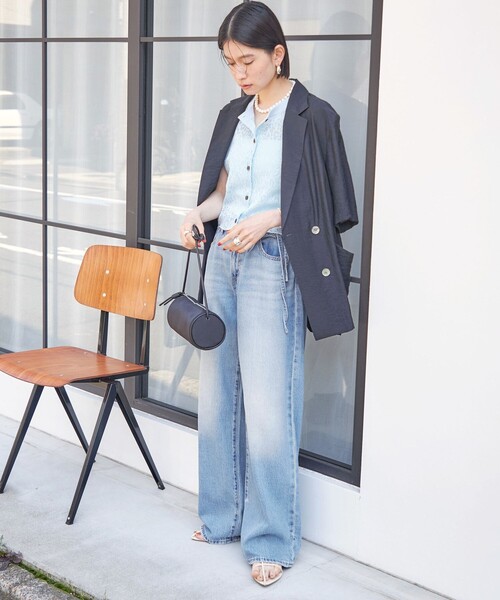 &MyuQ(アンドミューク)の「【SHIPS別注】&MyuQ: MARU NY(ショルダーバッグ・レディース・ブラック/ブラウン・ONE SIZE)」の9枚目の写真