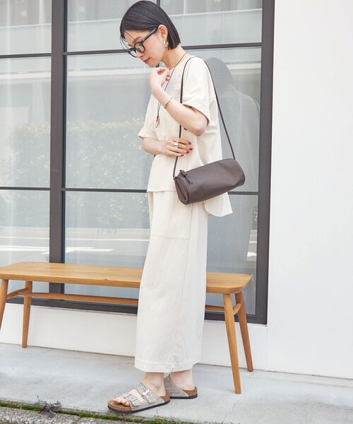 &MyuQ(アンドミューク)の「【SHIPS別注】&MyuQ: MARU NY(ショルダーバッグ・レディース・ブラック/ブラウン・ONE SIZE)」の19枚目の写真