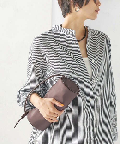 &MyuQ(アンドミューク)の「【SHIPS別注】&MyuQ: MARU NY(ショルダーバッグ・レディース・ブラック/ブラウン・ONE SIZE)」の22枚目の写真