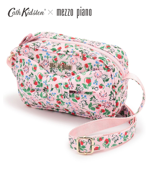 mezzo piano(メゾピアノ)の「【Cath Kidston】キッズポシェット(バックパック/リュック・キッズ・オフホワイト/ライトピンク・F)」の2枚目の写真