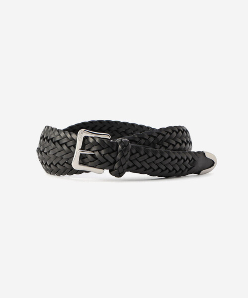 J&M Davidson（ジェイアンドエムデヴィッドソン）の「J&M DAVIDSON | ENVELOPE BUCKLE TIP END 25MM（ベルト・レディース・ブラウン/ブラック・30/32）」の3枚目の写真
