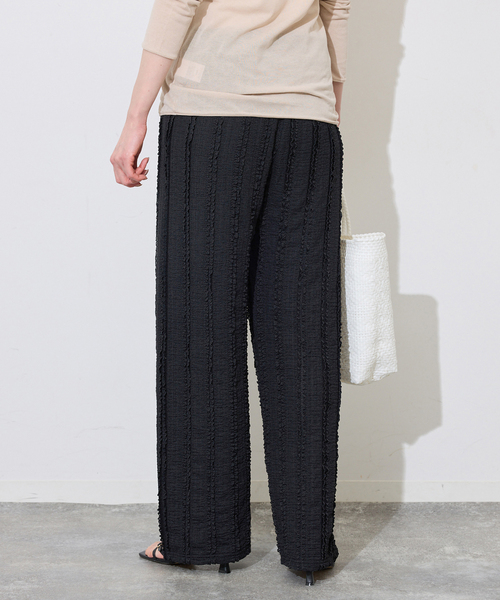 SLOBE IENA（スローブイエナ）の「《シリーズあり/追加2》カットフリルパンツ（その他パンツ・レディース・ブラック/ネイビー・FREE）」の20枚目の写真