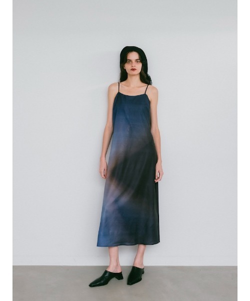 sahara(サハラ)の「Art Print 2piece Dress(ワンピース・レディース・ライトグリーン/ネイビー/ブラック・FREE)」の5枚目の写真