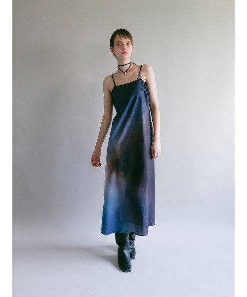 sahara(サハラ)の「Art Print 2piece Dress(ワンピース・レディース・ライトグリーン/ネイビー/ブラック・FREE)」の16枚目の写真