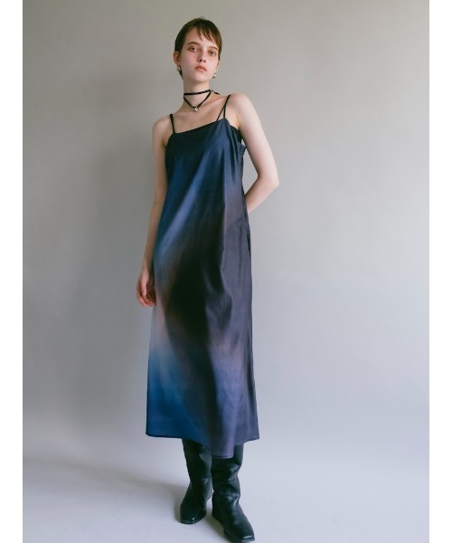 sahara(サハラ)の「Art Print 2piece Dress(ワンピース・レディース・ライトグリーン/ネイビー/ブラック・FREE)」の17枚目の写真