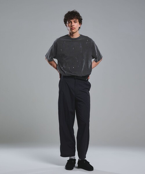 SCREEN STARS(スクリーンスターズ)の「【別注】<SCREEN STARS>GLR ドロップ ペイント 半袖 Tシャツ(Tシャツ/カットソー・メンズ・ブラック/ライトグレー/ダークブラウン・XL/M/L)」の4枚目の写真