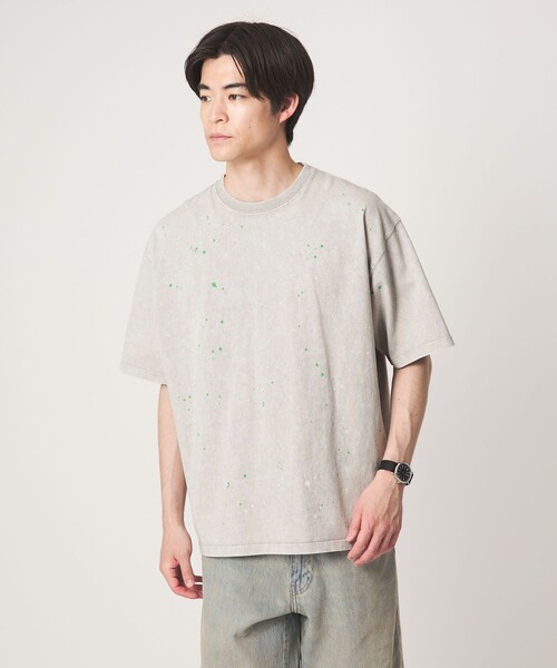 SCREEN STARS(スクリーンスターズ)の「【別注】<SCREEN STARS>GLR ドロップ ペイント 半袖 Tシャツ(Tシャツ/カットソー・メンズ・ブラック/ライトグレー/ダークブラウン・XL/M/L)」の8枚目の写真