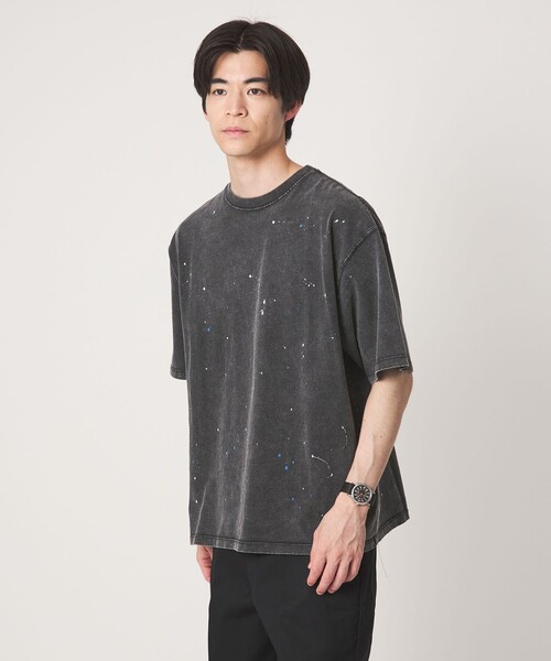 SCREEN STARS(スクリーンスターズ)の「【別注】<SCREEN STARS>GLR ドロップ ペイント 半袖 Tシャツ(Tシャツ/カットソー・メンズ・ブラック/ライトグレー/ダークブラウン・XL/M/L)」の10枚目の写真