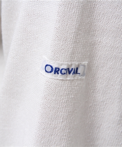 ORCIVAL(オーシバル)の「【ORCIVAL/オーチバル】 CLWCottonLound100%(Tシャツ/カットソー・レディース・ホワイト/ブラック/ブルー・1)」の10枚目の写真