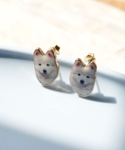 Port(ポート)の「【 Port / ポート 】 リアルドッグモチーフ スタッドピアス / 犬_(ピアス(両耳用)・レディース・N/O/K/A/B/C/P/F/M/J/I/E/L/H/G/D・FREE)」の6枚目の写真