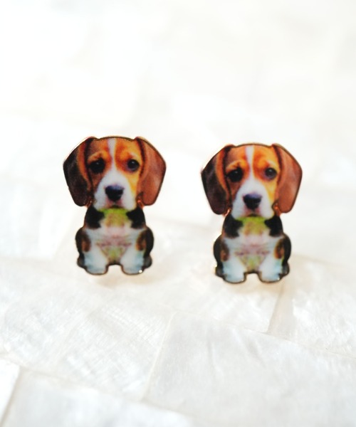 Port(ポート)の「【 Port / ポート 】 リアルドッグモチーフ スタッドピアス / 犬_(ピアス(両耳用)・レディース・N/O/K/A/B/C/P/F/M/J/I/E/L/H/G/D・FREE)」の8枚目の写真