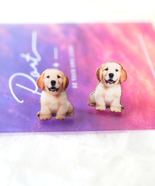 Port(ポート)の「【 Port / ポート 】 リアルドッグモチーフ スタッドピアス / 犬_(ピアス(両耳用)・レディース・N/O/K/A/B/C/P/F/M/J/I/E/L/H/G/D・FREE)」の12枚目の写真