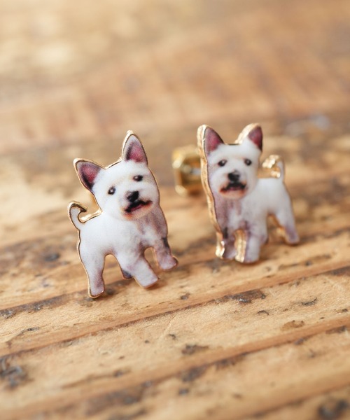 Port(ポート)の「【 Port / ポート 】 リアルドッグモチーフ スタッドピアス / 犬_(ピアス(両耳用)・レディース・N/O/K/A/B/C/P/F/M/J/I/E/L/H/G/D・FREE)」の15枚目の写真