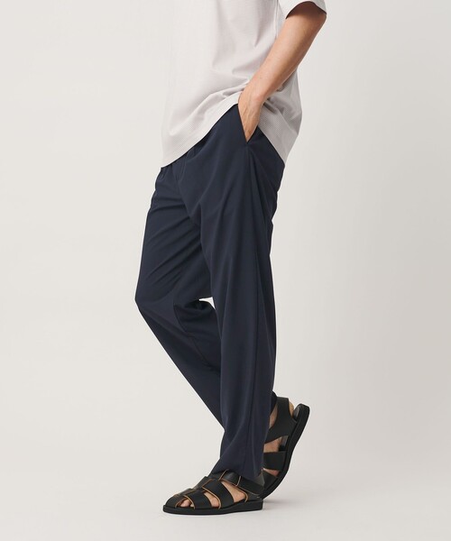 BEAUTY&YOUTH UNITED ARROWS(ビューティーアンドユースユナイテッドアローズ)の「クール 1プリーツ テーパード スラックス NO.7 接触冷感 ヨコストレッチ(スラックス・メンズ・ネイビー/ナチュラル/ブラック・S/M/XL/L)」の5枚目の写真