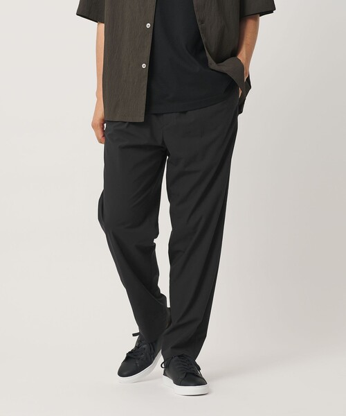 BEAUTY&YOUTH UNITED ARROWS(ビューティーアンドユースユナイテッドアローズ)の「クール 1プリーツ テーパード スラックス NO.7 接触冷感 ヨコストレッチ(スラックス・メンズ・ネイビー/ナチュラル/ブラック・S/M/XL/L)」の7枚目の写真