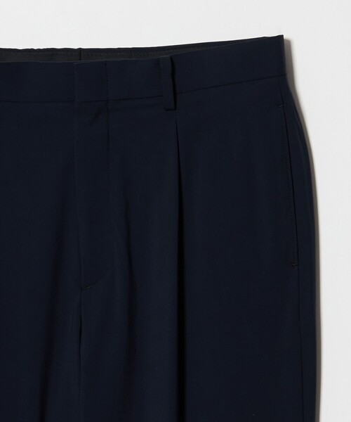 BEAUTY&YOUTH UNITED ARROWS(ビューティーアンドユースユナイテッドアローズ)の「クール 1プリーツ テーパード スラックス NO.7 接触冷感 ヨコストレッチ(スラックス・メンズ・ネイビー/ナチュラル/ブラック・S/M/XL/L)」の15枚目の写真