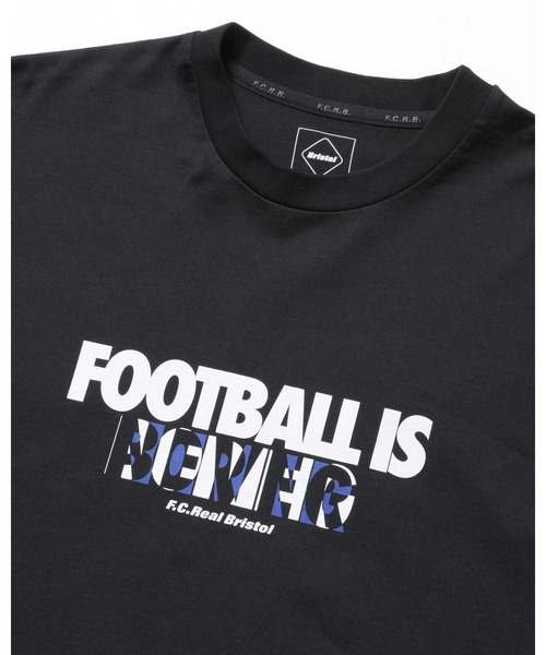 F.C.Real Bristol(エフシーレアルブリストル)の「FOOTBALL IS NEVER BORING TEE(Tシャツ/カットソー・メンズ・ブラック/ホワイト・SMALL/MEDIUM/LARGE/X-LARGE/XX-LARGE)」の5枚目の写真