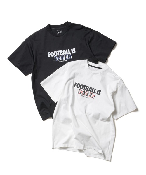 F.C.Real Bristol(エフシーレアルブリストル)の「FOOTBALL IS NEVER BORING TEE(Tシャツ/カットソー・メンズ・ブラック/ホワイト・SMALL/MEDIUM/LARGE/X-LARGE/XX-LARGE)」の3枚目の写真