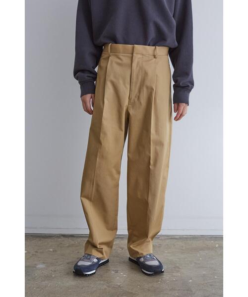 YLEVE(イレーヴ)の「YLEVE / ORGANIC COTTON CHINO TR(その他パンツ・メンズ・ブラック/カーキ・5/4/3)」の1枚目の写真