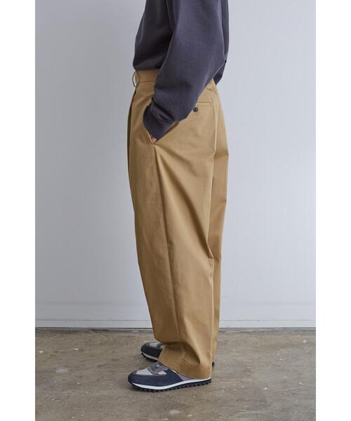 YLEVE(イレーヴ)の「YLEVE / ORGANIC COTTON CHINO TR(その他パンツ・メンズ・ブラック/カーキ・5/4/3)」の4枚目の写真
