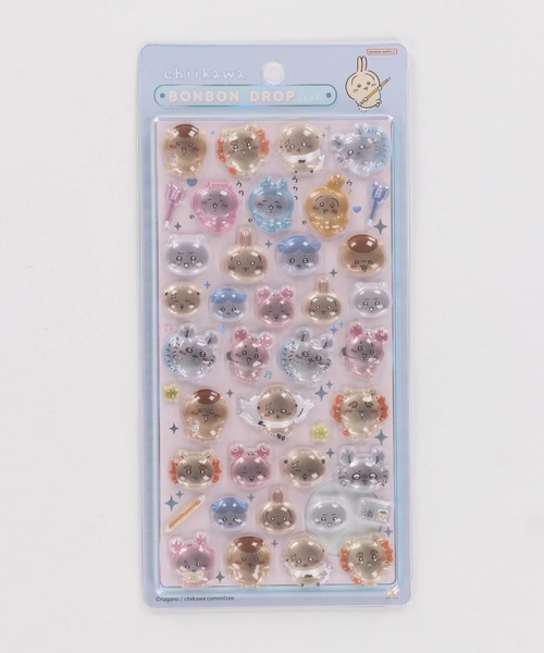 nini toys(ニニトイズ)の「【nini toys】≪ちいかわ≫ボンボンドロップシール/ぷくぷく/シール(ステッカー/テープ・レディース・C/B/A/D・ONESIZE)」の8枚目の写真