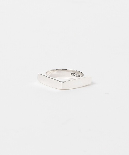 BEAMS(ビームス)の「XOLO / Square 3D Ring(リング・メンズ・シルバー・US9/18-19号/US7/13-14号)」の3枚目の写真