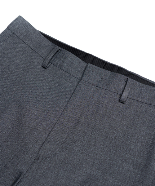 EDINBURGH CLUB（エディンバラクラブ）の「3 BUTTON SPORTS SET-UP PANTS (GREY)（スラックス・メンズ・グレー・MEDIUM/SMALL/X-LARGE）」の3枚目の写真