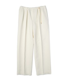 CULLNI（クルニ）の「Structured Twill Double Cloth Pintuck 2Tuck Drawstring Wide Pants（その他パンツ）」
