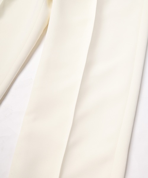 CULLNI（クルニ）の「Structured Twill Double Cloth Pintuck 2Tuck Drawstring Wide Pants（その他パンツ・メンズ・ブルー/ホワイト/ブラック/ライトベージュ・1/2/0）」の15枚目の写真