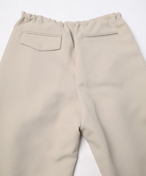 CULLNI（クルニ）の「Structured Twill Double Cloth Pintuck 2Tuck Drawstring Wide Pants（その他パンツ・メンズ・ブルー/ホワイト/ブラック/ライトベージュ・1/2/0）」の18枚目の写真