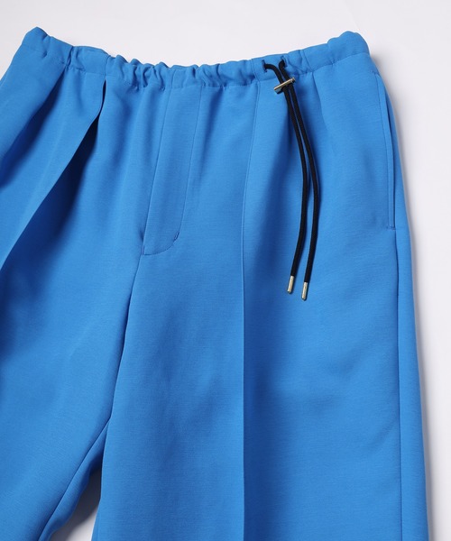 CULLNI（クルニ）の「Structured Twill Double Cloth Pintuck 2Tuck Drawstring Wide Pants（その他パンツ・メンズ・ブルー/ホワイト/ブラック/ライトベージュ・1/2/0）」の21枚目の写真