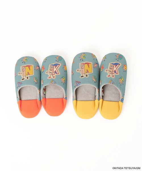 niko and...(ニコアンド)の「【P-kies Family】コラボルームシューズ(ルームシューズ/スリッパ・レディース・ブルー・LARGE/MEDIUM)」の9枚目の写真