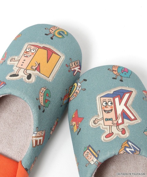 niko and...(ニコアンド)の「【P-kies Family】コラボルームシューズ(ルームシューズ/スリッパ・レディース・ブルー・LARGE/MEDIUM)」の5枚目の写真