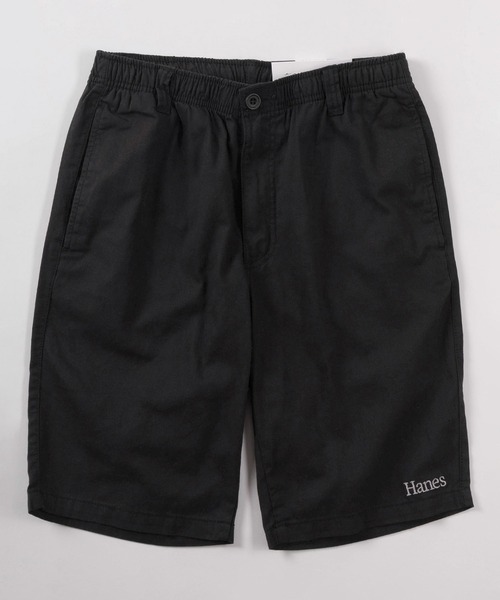 HANES(ヘインズ)の「【78】【Hanes/ヘインズ】ワンポイントロゴ チノクロス リラックス ショートパンツ/ハーフパンツ(その他パンツ・メンズ・ブラック/ネイビー/カーキ/ベージュ・XL/L/M)」の5枚目の写真