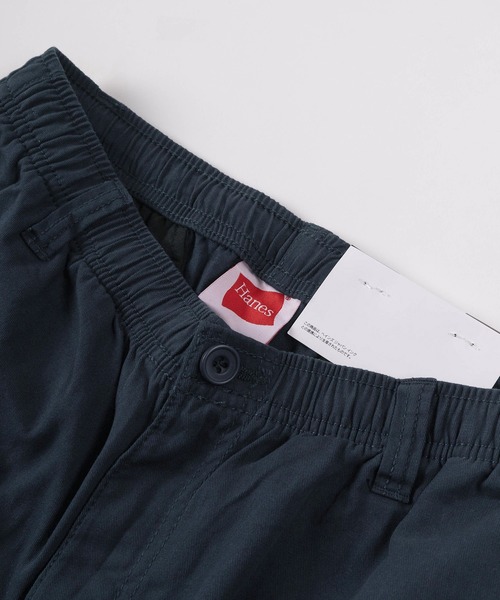 HANES(ヘインズ)の「【78】【Hanes/ヘインズ】ワンポイントロゴ チノクロス リラックス ショートパンツ/ハーフパンツ(その他パンツ・メンズ・ブラック/ネイビー/カーキ/ベージュ・XL/L/M)」の13枚目の写真