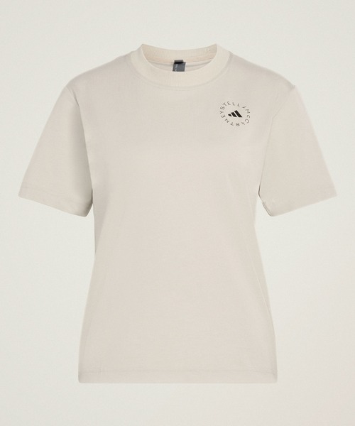 adidas by Stella McCartney(アディダスバイステラマッカートニー)の「TrueCasuals レギュラー スポーツウェア Tシャツ【adidas by Stella McCartney】 / アディダス adidas(Tシャツ/カットソー・レディース・ベージュ・SMALL/MEDIUM/LARGE/X-LARGE/XX-LARGE/X-SMALL/3XL)」の6枚目の写真